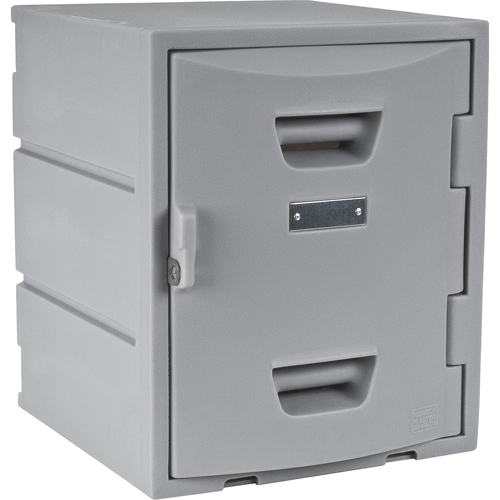 Casier, 15" x 15" x 18", Gris, Assembl&eacute; Sidevic Inc.