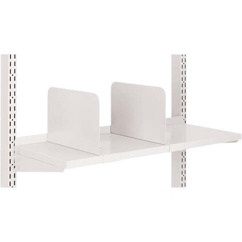 Postes de travail modulaires ergonomiques - Diviseurs pour tablettes en acier Sidevic Inc.