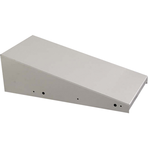 Casiers &eacute;conomiques &agrave; dessus inclin&eacute; Clean Line, Bloc de 1, 18" p x 12" la x 6" ha, Gris, Acier Sidevic Inc.