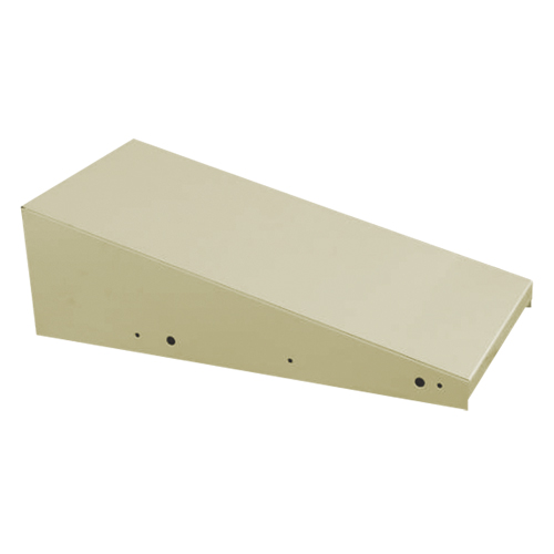 Clean Line Economy Lockers Slope Top, 1 Bank, 18" D x 12" W x 6" H, Beige, Steel Sidevic Inc.