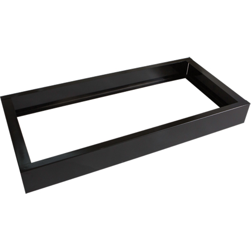 Base encastr&eacute;e pour casiers robustes enti&egrave;rement soud&eacute;e Concorde, 3 Blocs, 4" lo x 36" la x 17" p, Noir, Acier Sidevic Inc.