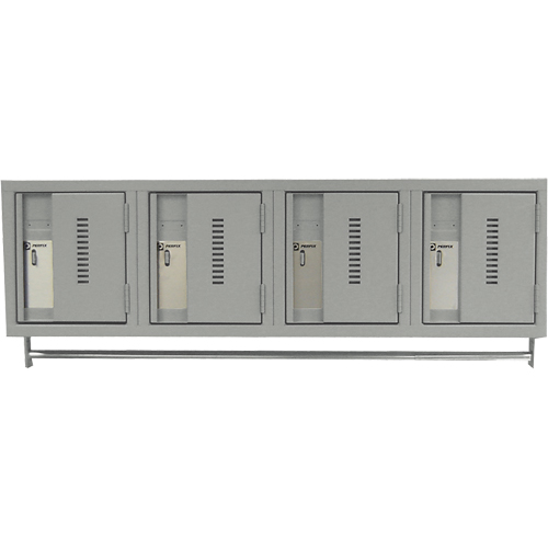 Casiers muraux robustes, Bloc de 4, 18" x 12" x 12", Acier Sidevic Inc.