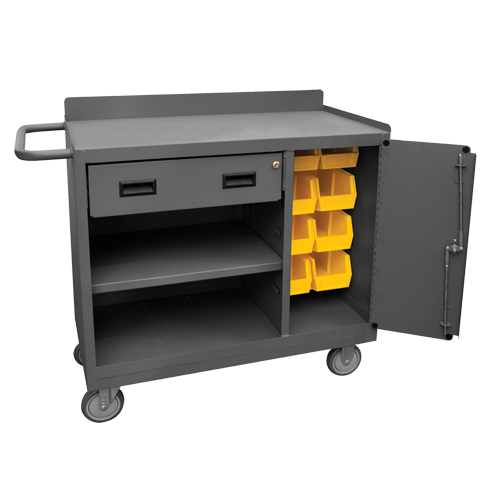 Armoire d'&eacute;tabli mobile, Acier Surface Sidevic Inc.