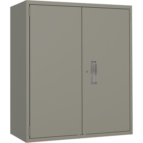 Armoire de rangement Lo-Boy, Acier, 2 Tablettes, 40" h x 36" la x 18" P, Gris Sidevic Inc.