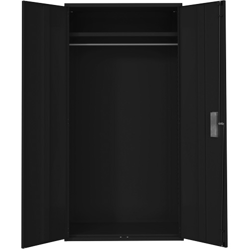 Armoire garde-robe, Acier, 36" la x 18" p x 72" h, Noir Sidevic Inc.