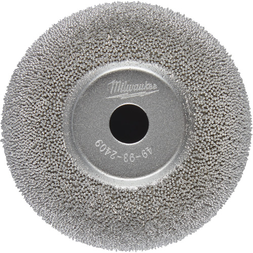 Meule &agrave; polir &agrave; contour &eacute;vas&eacute; 2-1/2" pour ponceuse pour pneus &agrave; basse vitesse M12 Fuel Sidevic Inc.