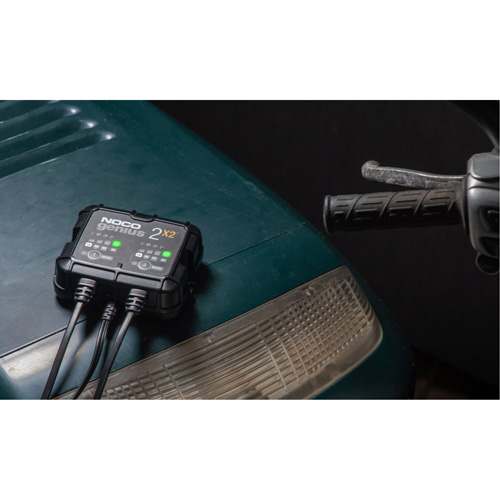 Chargeur de batterie 2 sorties de 4 A Genius 2X2 Sidevic Inc.