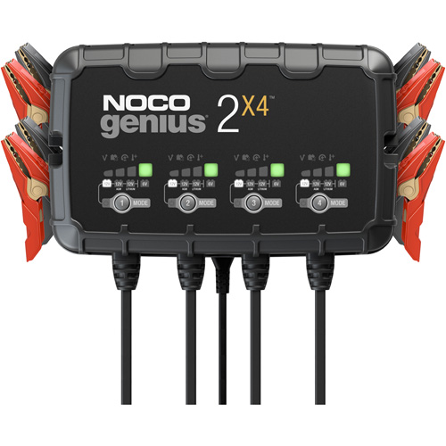 Chargeur de batterie 4 sorties de 8 A Genius 2X4 Sidevic Inc.