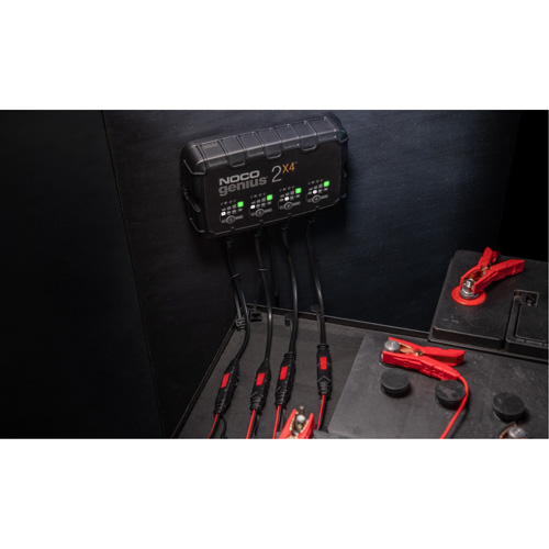Chargeur de batterie 4 sorties de 8 A Genius 2X4 Sidevic Inc.