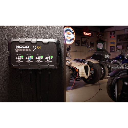 Chargeur de batterie 4 sorties de 8 A Genius 2X4 Sidevic Inc.