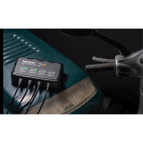 Chargeur de batterie 4 sorties de 8 A Genius 2X4 Sidevic Inc.