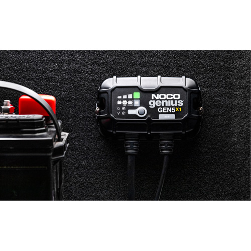 Chargeur de batterie embarqu&eacute; &agrave; 1 sortie de 5 amp&egrave;res Gen5X1 Genius Sidevic Inc.