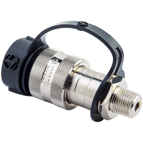 Coupler High Flow Female Side, Steel, 3/8", Female NPTF, 10000 PSI Sidevic Inc.