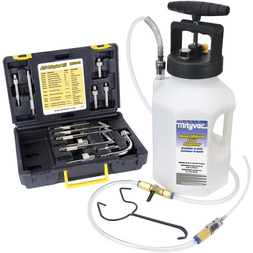 Syst&egrave;me de remplissage de liquide de transmission automatique de 1 gallon Sidevic Inc.