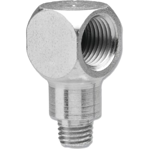 Grease Fitting Adapter with 90-Degree Angle, 1/4"-28 Thread Sidevic Inc.