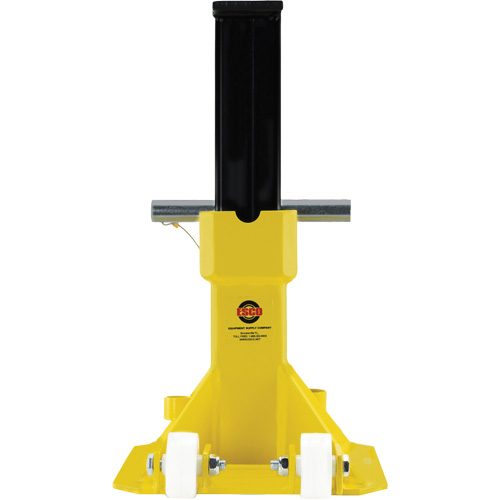 EZ-Wheel Jack Stand, Locking Pin, 22 Tons Capacity, 13-1/2" - 20" H Sidevic Inc.