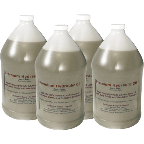Premium Hydraulic Oil, 4 gal., Jug Sidevic Inc.