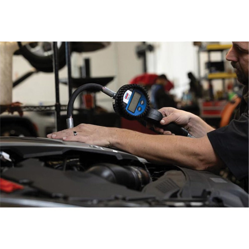 Electronic Lube Meter with Flexible 90° Extension Sidevic Inc.