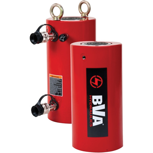 High Tonnage Double Acting Hydraulic Cylinder, 9.84" Stroke, 100 Ton(s) Capacity, 10000 PSI Sidevic Inc.