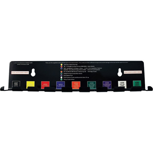 10-Piece Spare Tire Tool Kit Sidevic Inc.