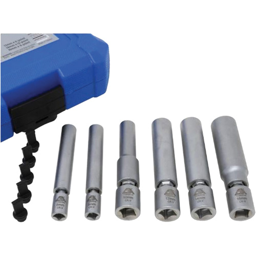 6-Piece Spark Plug & Glow Plug Socket Set Sidevic Inc.