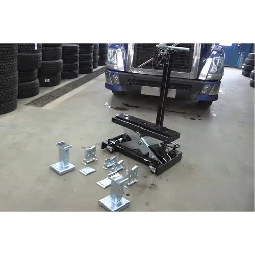 Floor Service Jack, 14 Ton(s) Capacity, 8-1/4" Lowered, 20" Raised, Air Hydraulic Sidevic Inc.