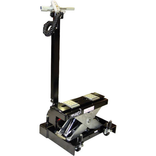 Cric de service de plancher, 12 tonne(s) Capacit&eacute;, 7-1/2" Abaiss&eacute;e, 15-3/4" &eacute;lev&eacute;e, Air comprim&eacute;/hydraulique Sidevic Inc.