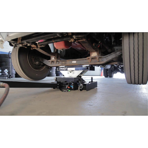 Cric de service de plancher, 12 tonne(s) Capacit&eacute;, 7-1/2" Abaiss&eacute;e, 15-3/4" &eacute;lev&eacute;e, Air comprim&eacute;/hydraulique Sidevic Inc.