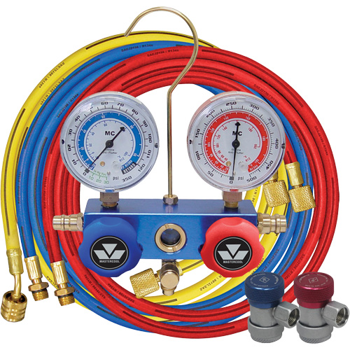 R134A 2-Way Aluminum Manifold Gauge Set Sidevic Inc.