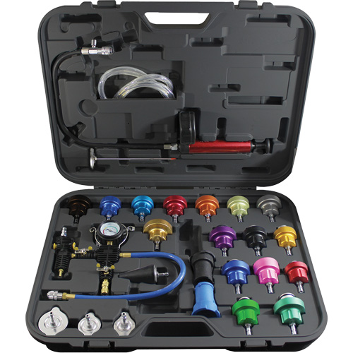 27-Piece Master Radiator Pressure Test Kit Sidevic Inc.