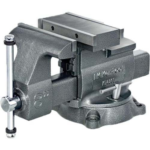 KT4800 Professional Reversible Mechanics Vise, 8" Jaw Width, 4-7/8" Throat Depth, Swivel Base Sidevic Inc.