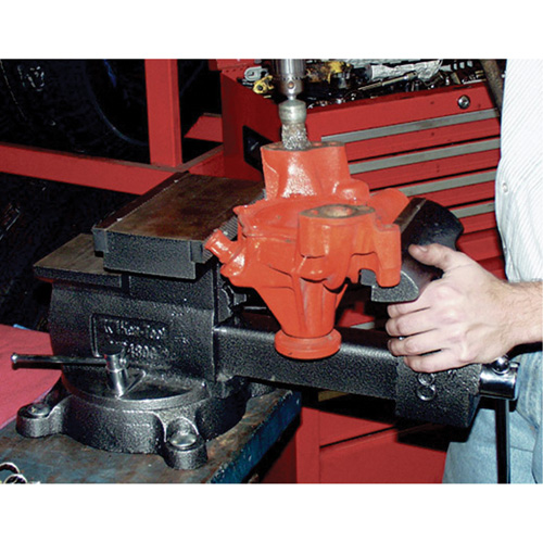 KT4800 Professional Reversible Mechanics Vise, 8" Jaw Width, 4-7/8" Throat Depth, Swivel Base Sidevic Inc.