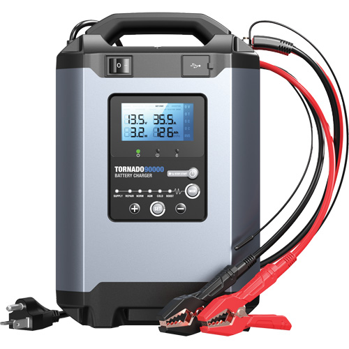 Alimentation stable 90 A et chargeur intelligent 12 V/24 V Tornado90000 Sidevic Inc.