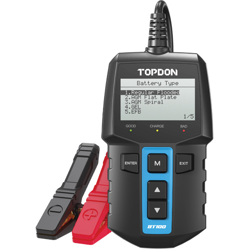 BT100 12V Battery & System Tester Sidevic Inc.