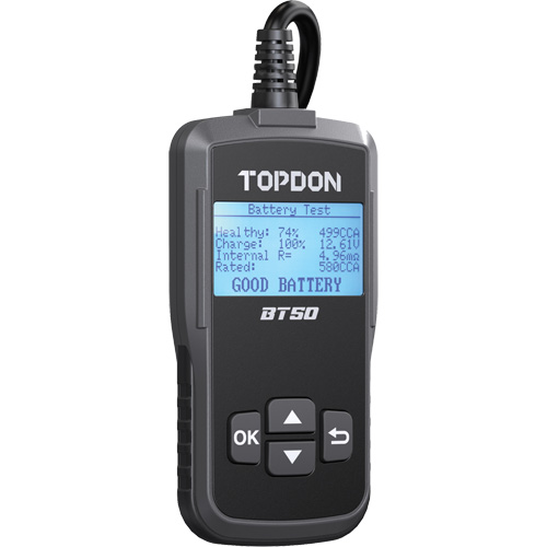 BT50 Battery, Charging & Cranking System Tester Sidevic Inc.