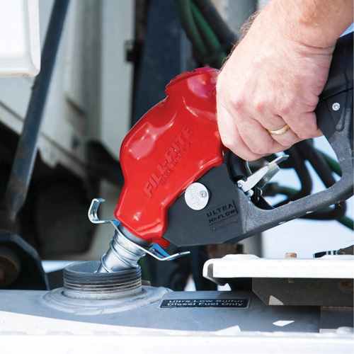 Pistolet automatique rouge &agrave; tr&egrave;s haut d&eacute;bit pour diesel Sidevic Inc.