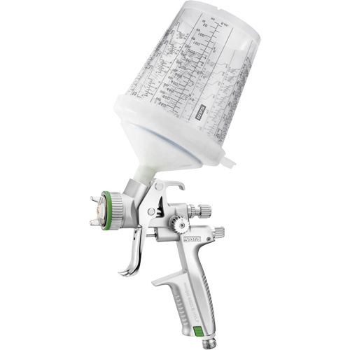 4400 B HVLP 1.2 SR 0.3 L RPS Premium Paint Spray Gun for Spot Repairs in Automotive Finishes, 1/4" NPT Air Inlet, 4.24 CFM, 0.3 L Capacity, 0.14 PSI Sidevic Inc.