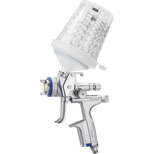 5000 B RP Nozzle 1.3 RPS Paint Spray Gun with Multi-Purpose Cup, 1/4" NPT Air Inlet, 10.24 CFM, 0.3 L/0.6 L/0.9 L Capacity, 0.17 PSI Sidevic Inc.