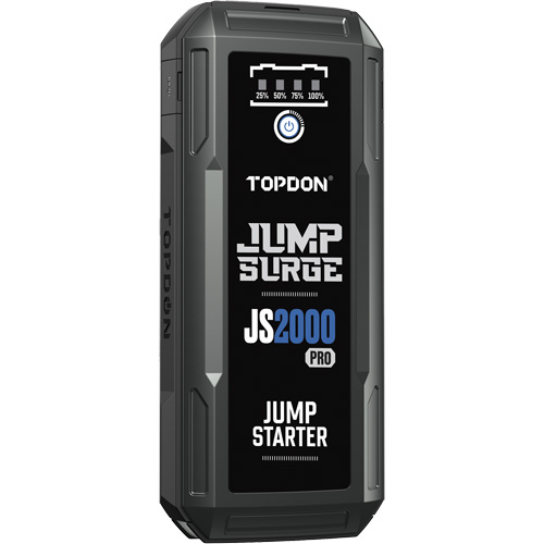 JumpSurge2000Pro 2500 Peak Amp Battery Jump Starter, Power Bank & Flashlight Sidevic Inc.