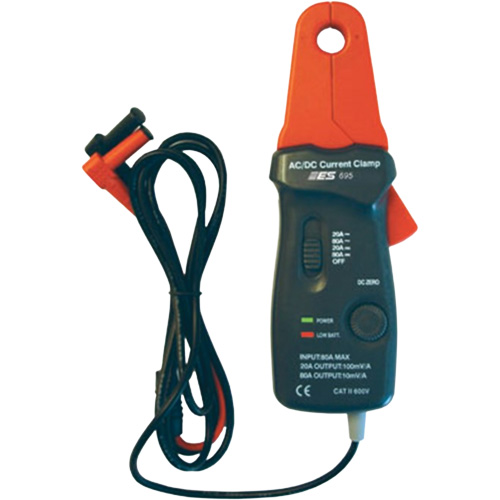 Sonde de courant faible pour multim&egrave;tres num&eacute;riques, oscilloscopes et appareils de mesure &agrave; affichage graphique Sidevic Inc.