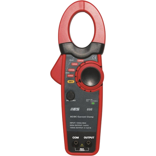 Sonde de courant haute intensit&eacute; AC/DC de 1000 amp&egrave;res Sidevic Inc.