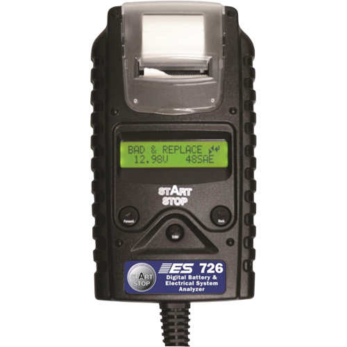 Digital Battery & Electrical System Analyzer with Printer Sidevic Inc.