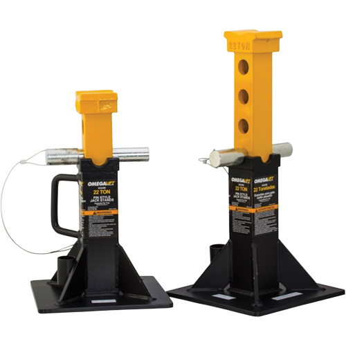 Chandelle robuste, Tige verrouillable, Capacit&eacute; de 22 tonnes, 12-1/4" - 19-7/8" h Sidevic Inc.