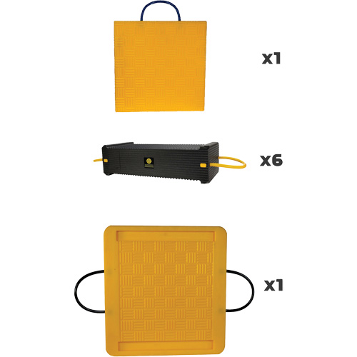 8-Piece CribLok Composite Cribbing System Kit Sidevic Inc.
