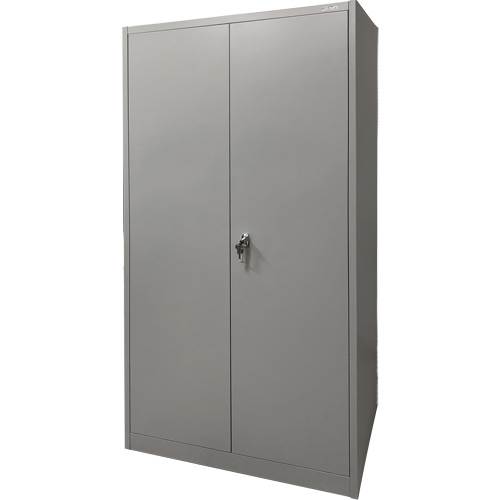 Storage Cabinet, Steel, 4 Shelves, 78" H x 36" W x 24" D, Grey Sidevic Inc.