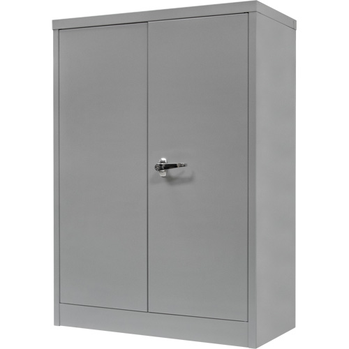 Armoire de rangement &agrave; hauteur de comptoir, Acier, 2 Tablettes, 42" h x 36" la x 24" P, Gris Sidevic Inc.