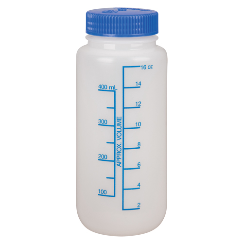 Bouteilles &agrave; large ouverture, Ronde, 16 oz, Plastique Sidevic Inc.