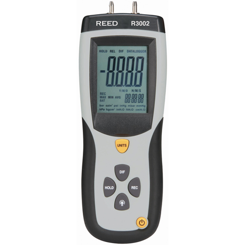 Manometer with Calibration Certificate, Digital Sidevic Inc.