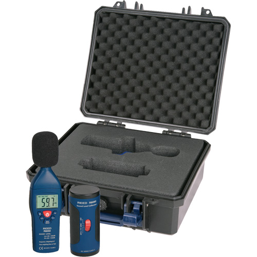 Sound Level Meter and Calibrator Kit, 30 - 130 dB Measuring Range Sidevic Inc.