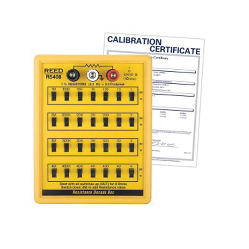 Resistance Decade Box with Calibration Certificate Sidevic Inc.